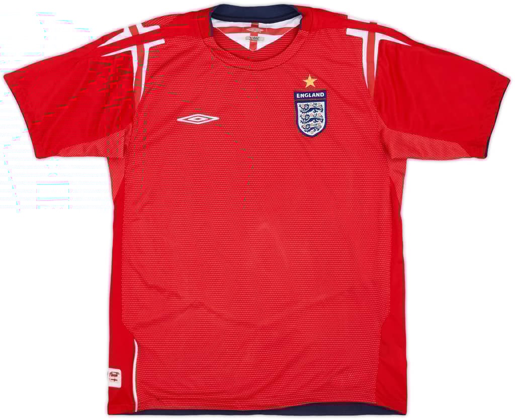 2004-06 England Away Shirt - 8/10 - (L.Boys)