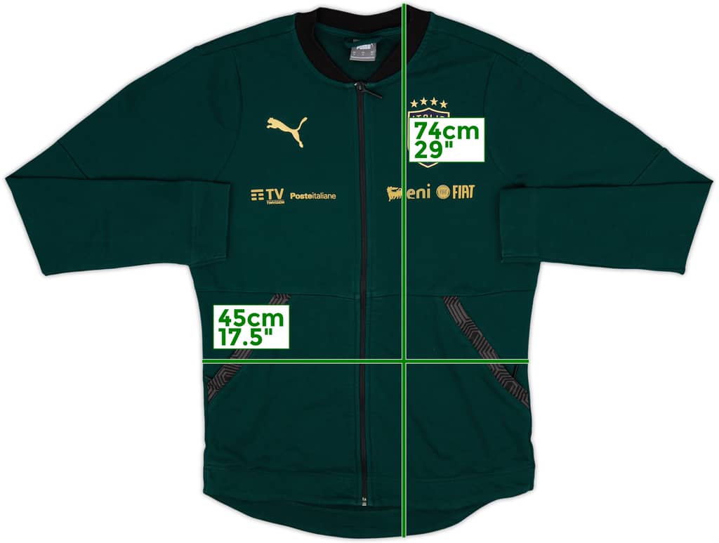2020-21 Italy Puma Player Issue Track Jacket - 9/10 - (M)