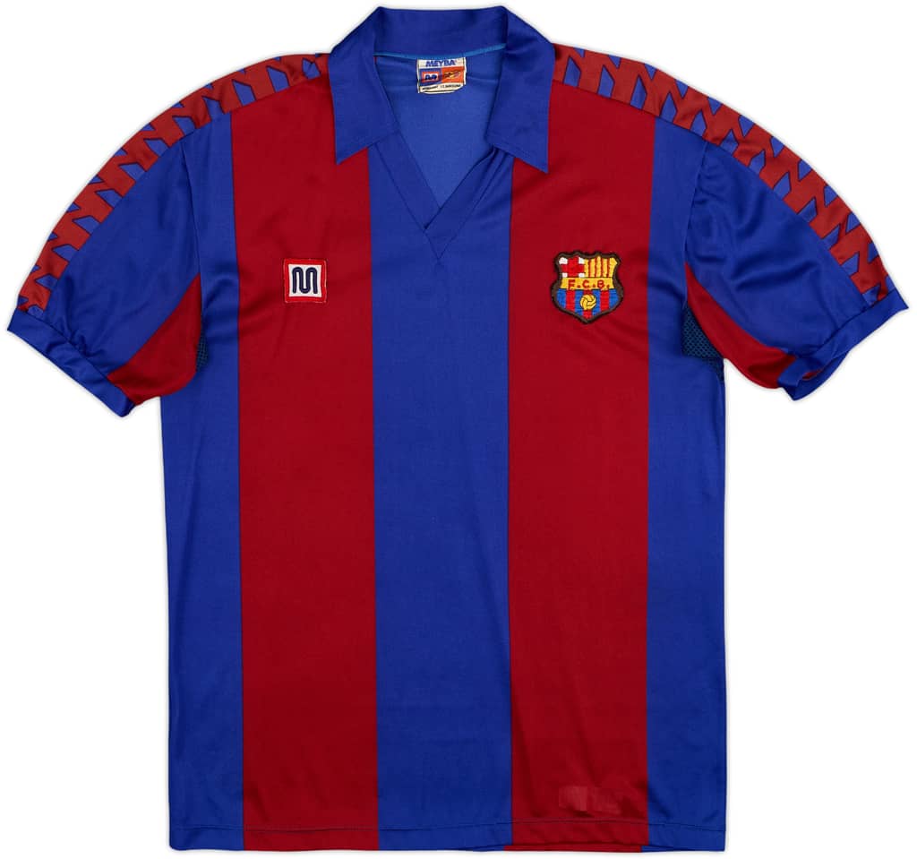1984-89 Barcelona Home Shirt - 5/10 - (S)