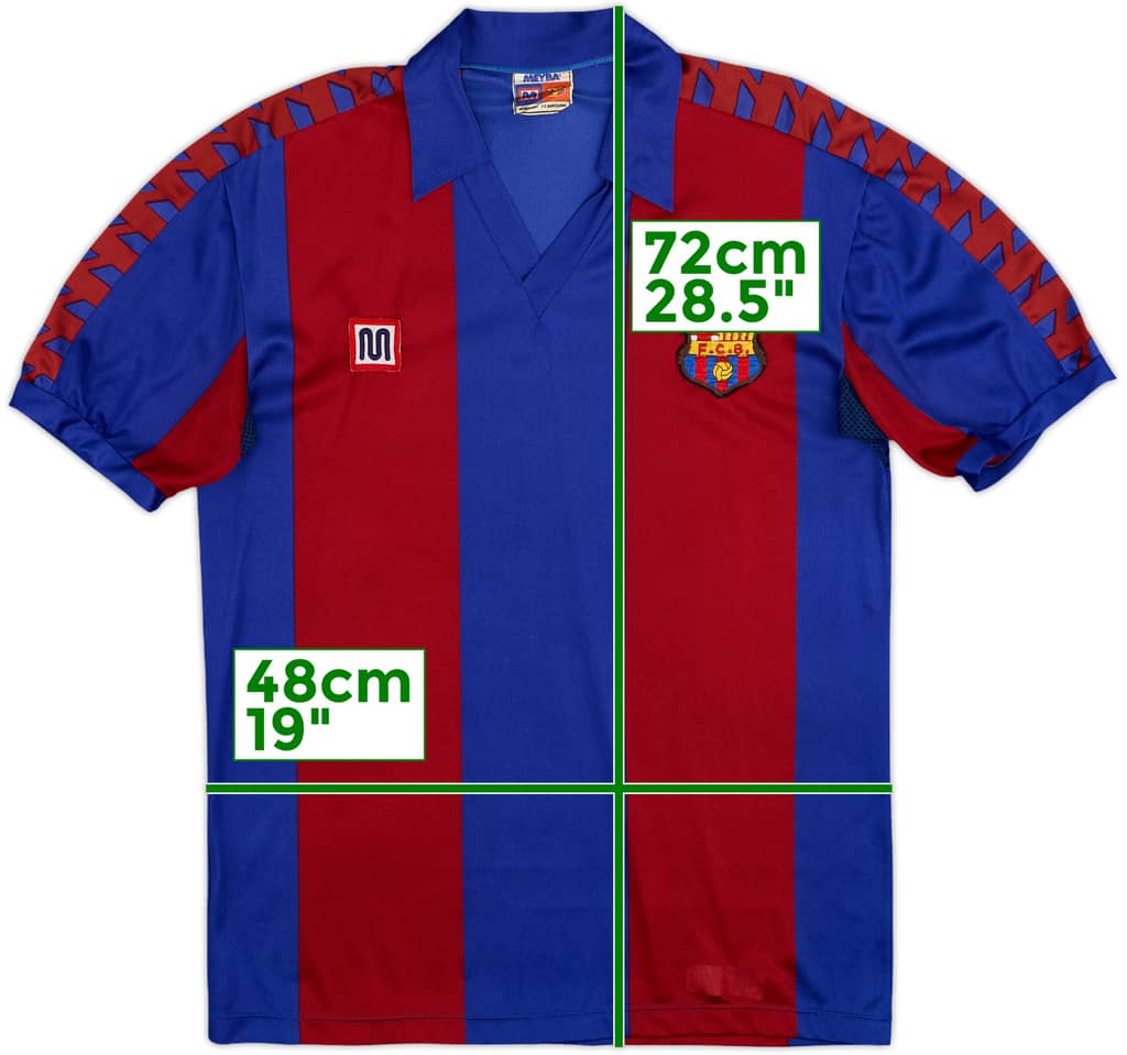 1984-89 Barcelona Home Shirt - 5/10 - (S)