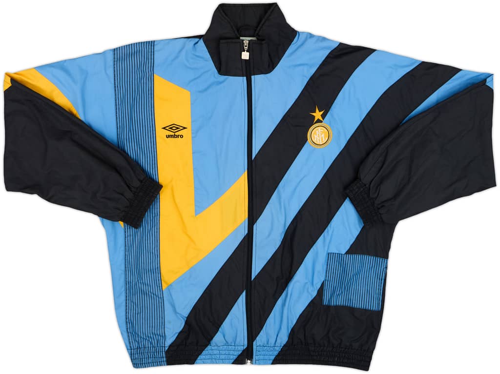 1992-93 Inter Milan Umbro Track Jacket - 9/10 - (XL)