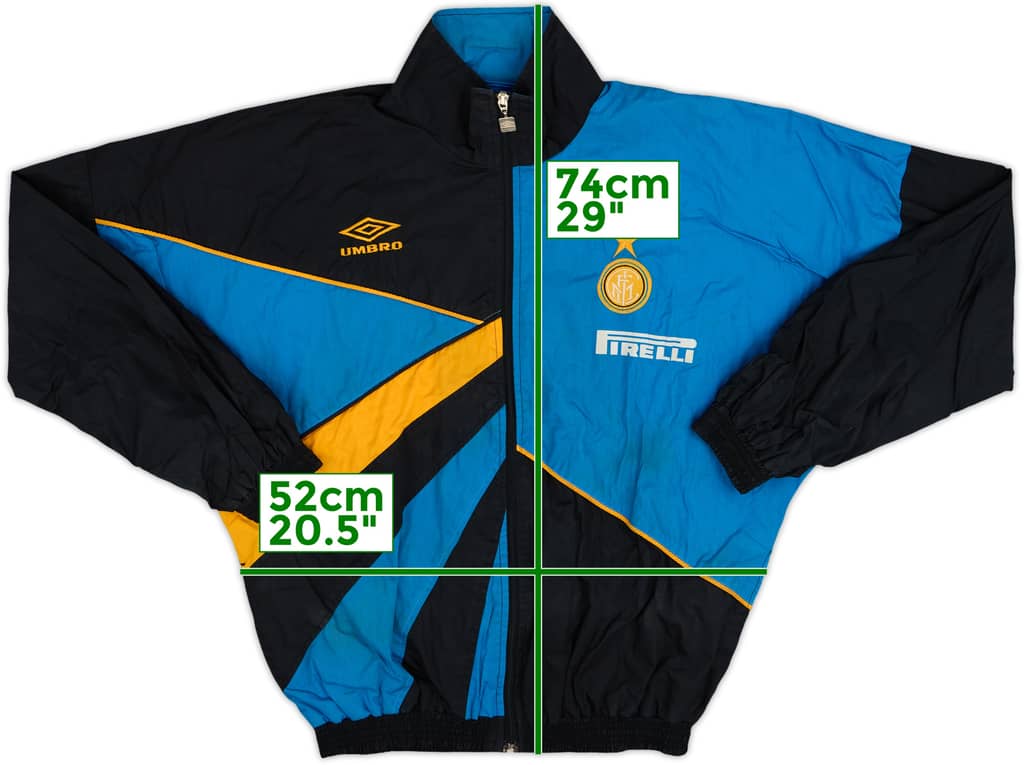 1994-95 Inter Milan Umbro Track Jacket - 7/10 - (S)