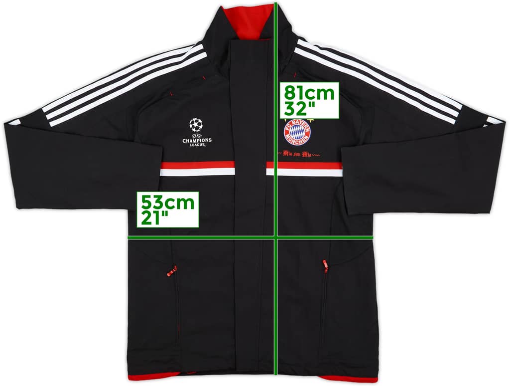 2011-12 Bayern Munich adidas CL Track Jacket - 8/10 - (M/L)