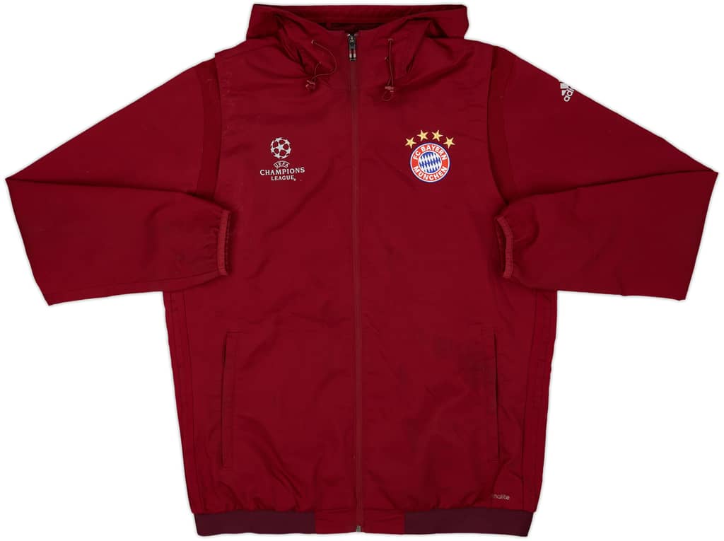 2016-17 Bayern Munich adidas CL Hooded Rain Jacket - 5/10 - (L)