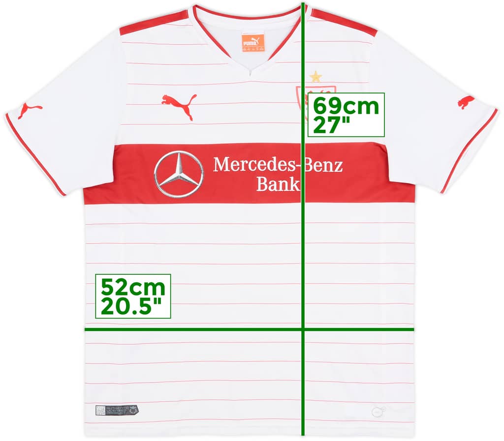 2013-14 Stuttgart Home Shirt - 6/10 - (XL.Boys)