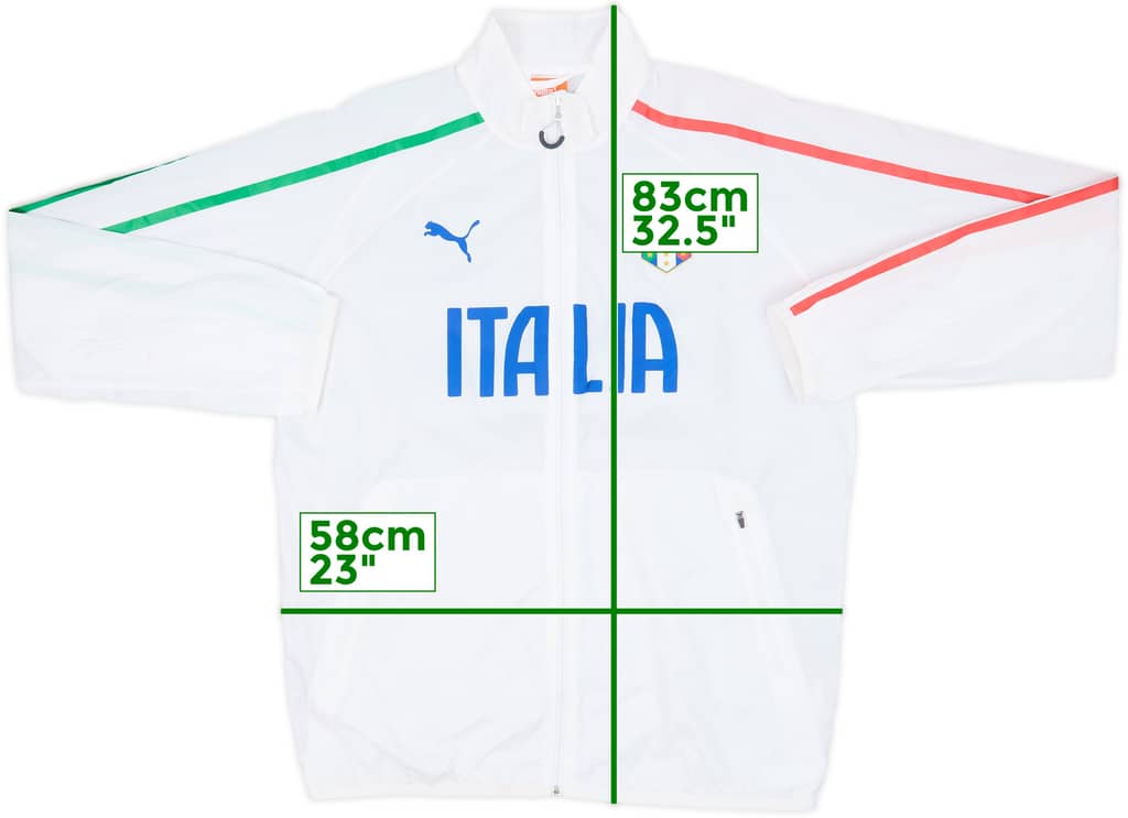 2014-15 Italy Puma Windbreaker Jacket - 6/10 - (L)