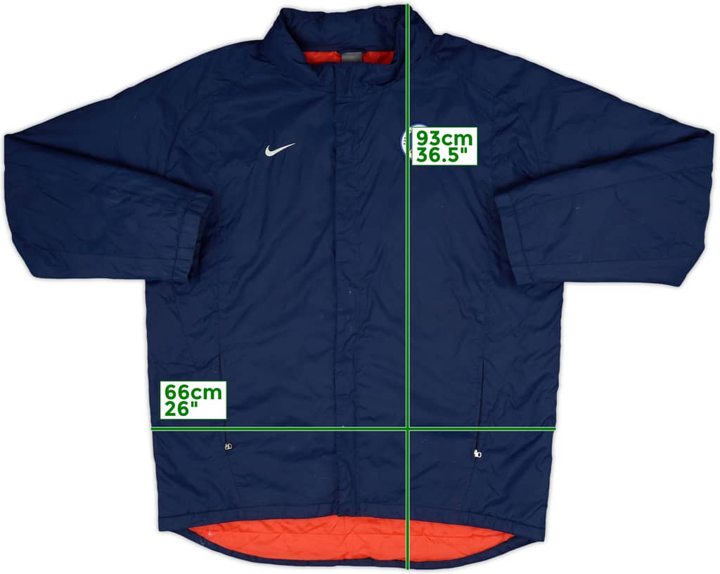 2002-03 Paris Saint-Germain Nike Padded Bench Coat - 7/10 - (L)
