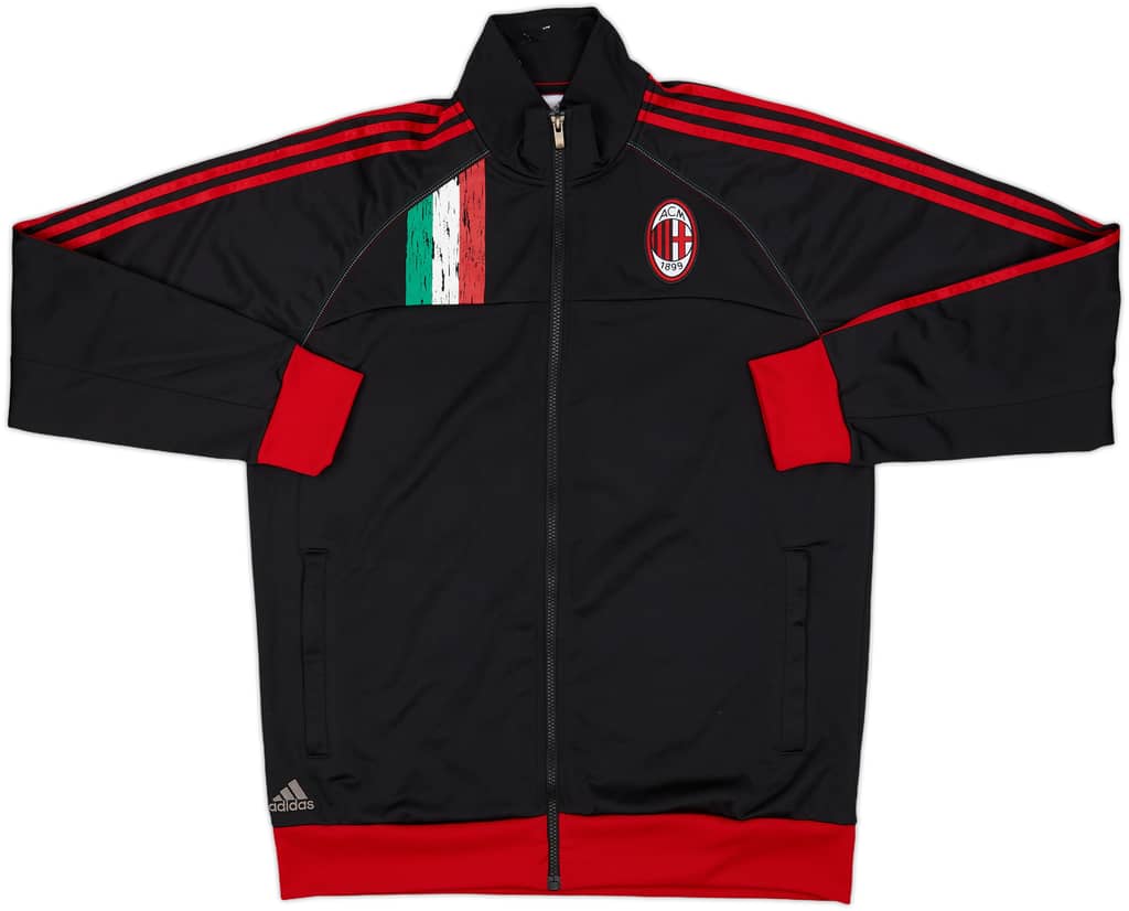2012-13 AC Milan adidas Track Jacket - 6/10 - (L)
