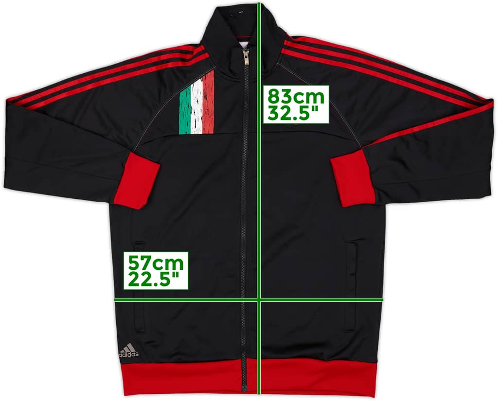 2012-13 AC Milan adidas Track Jacket - 6/10 - (L)