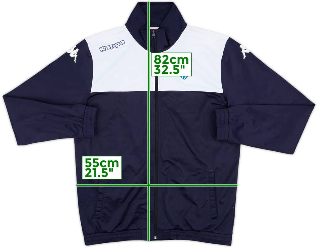 2017-18 Brescia Kappa Track Jacket - 9/10 - (XXL)