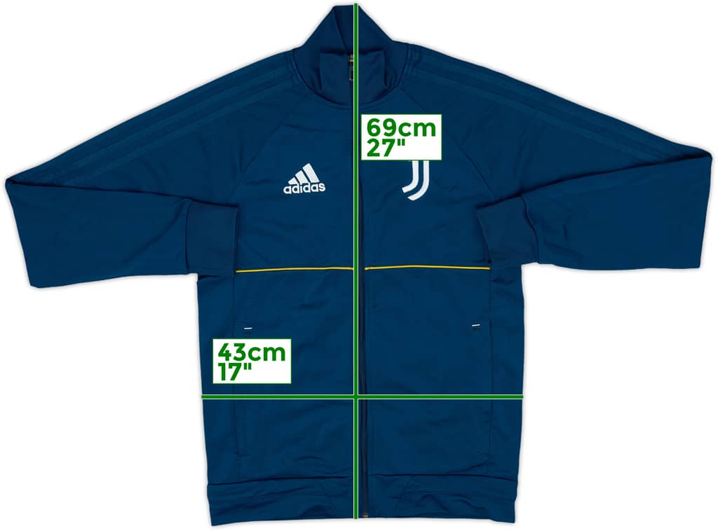 2017-18 Juventus adidas Hooded Track Jacket - 8/10 - (XS)