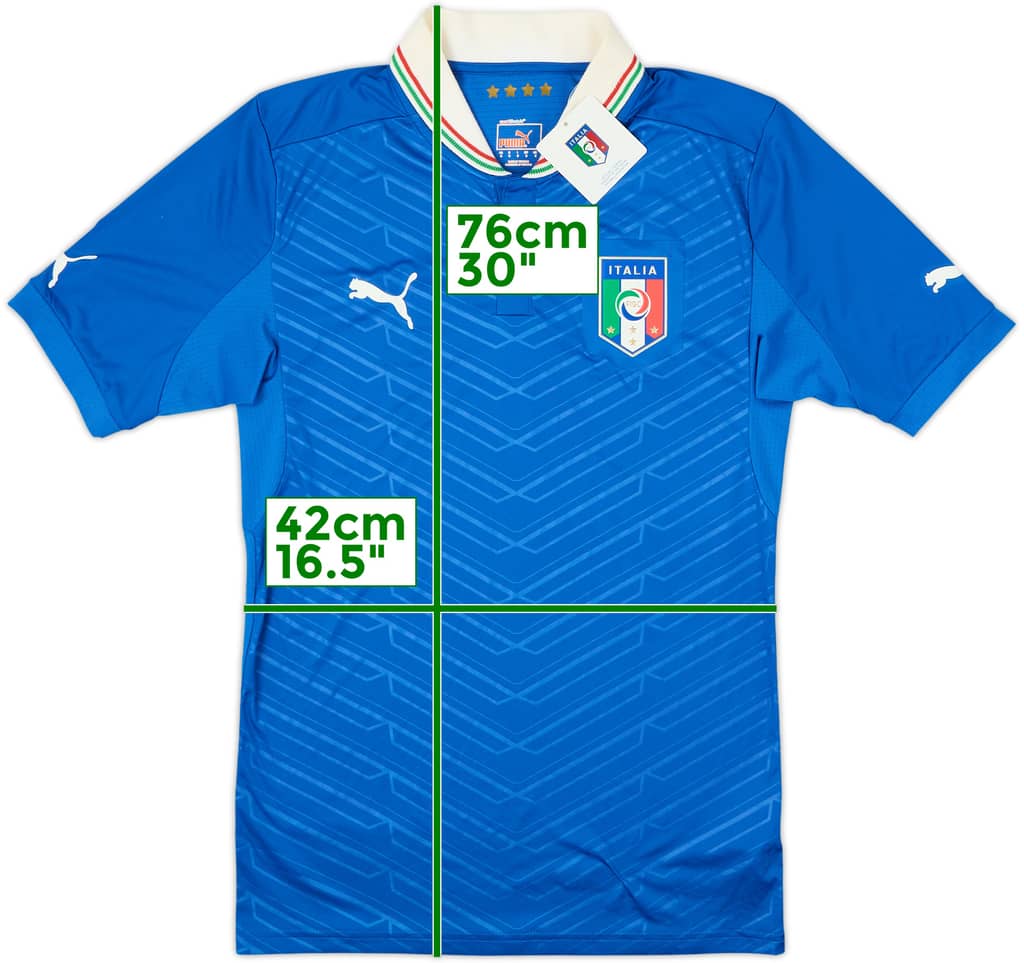 2012-13 Italy Home Shirt (S)