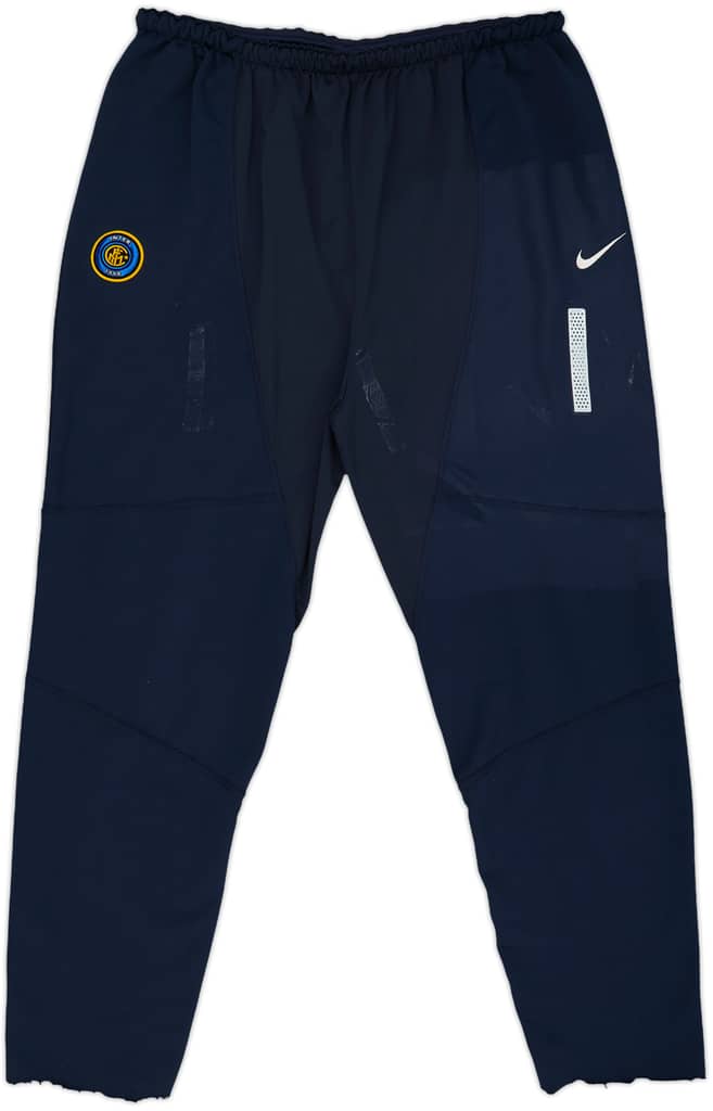 2004-05 Inter Milan Player Issue Nike Track Pants/Bottoms - 5/10 - (L)