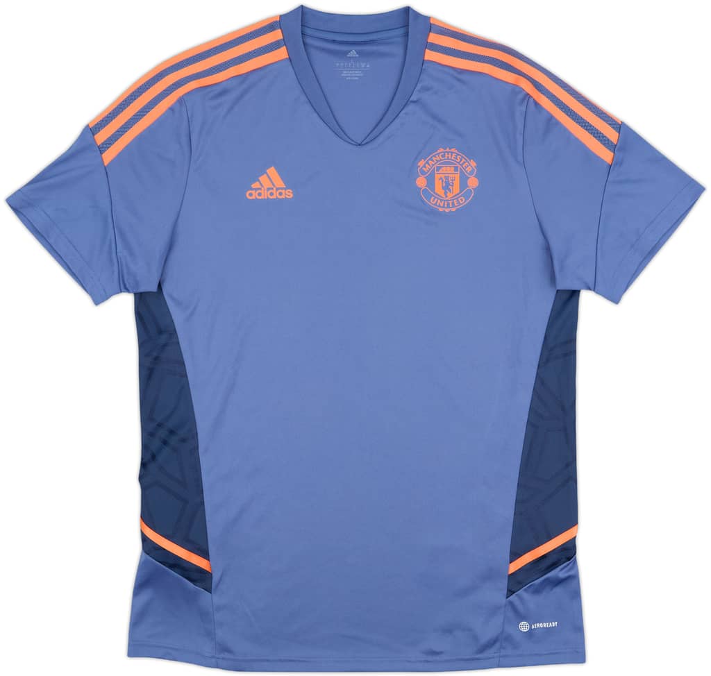 2022-23 Manchester United adidas Training Shirt - 9/10 - (L)