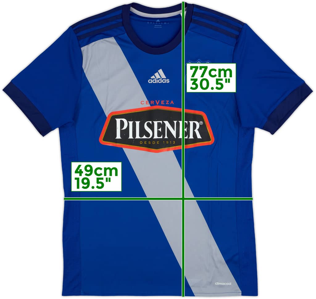 2017 Emelec Home Shirt - 6/10 - (M)