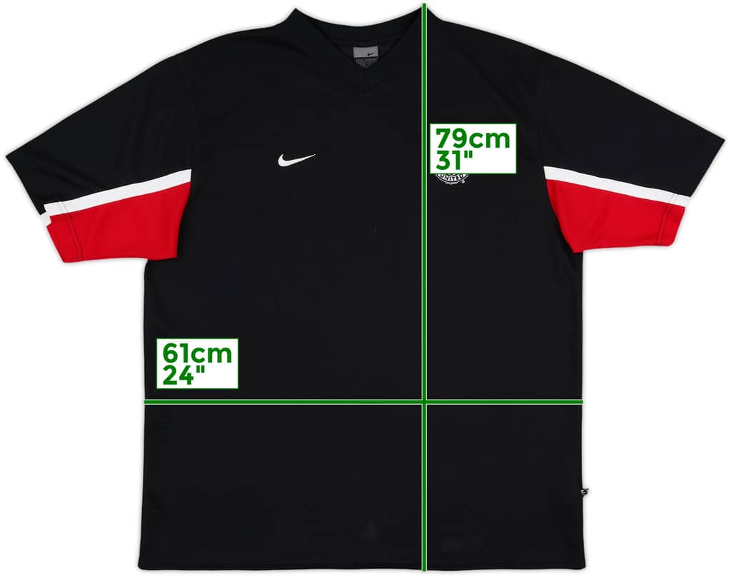 2003-04 Manchester United Nike Training Shirt - 8/10 - (XL)