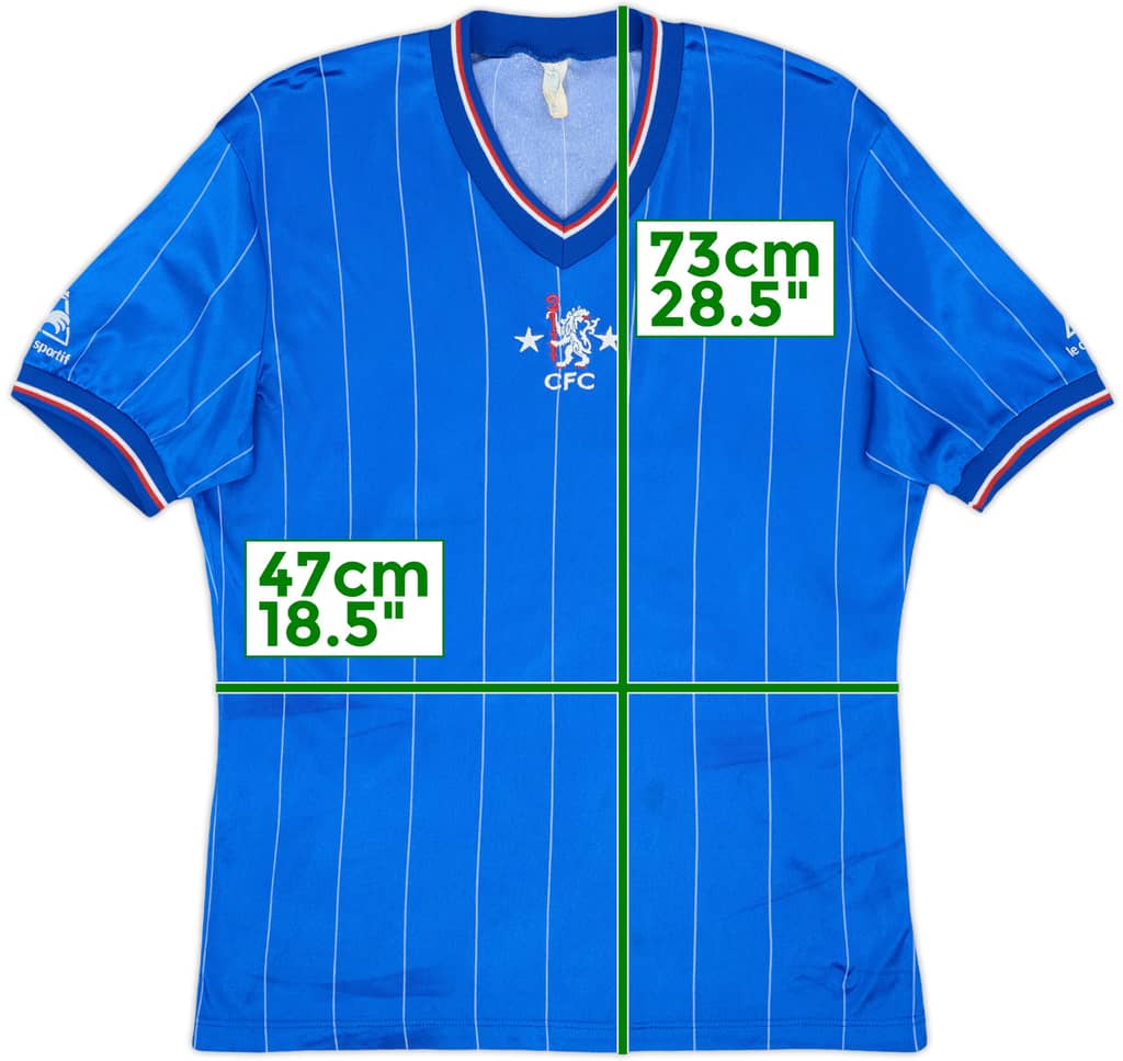 1981-83 Chelsea Home Shirt - 9/10 - (L)