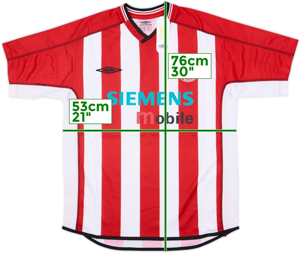 2002-03 Olympiakos Home Shirt (S)