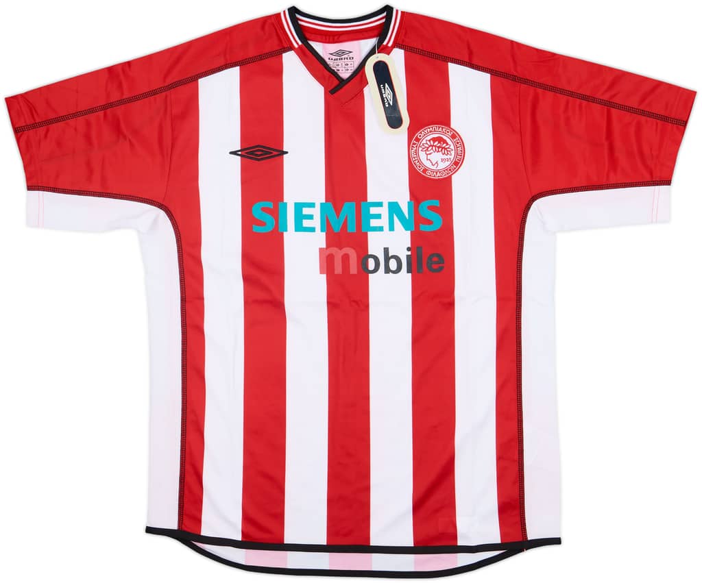 2002-03 Olympiakos Home Shirt (M)