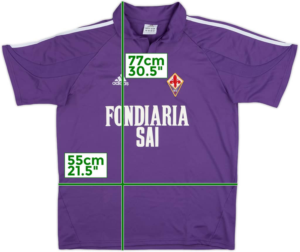 2003-04 Fiorentina Home Shirt - 8/10 - (S)