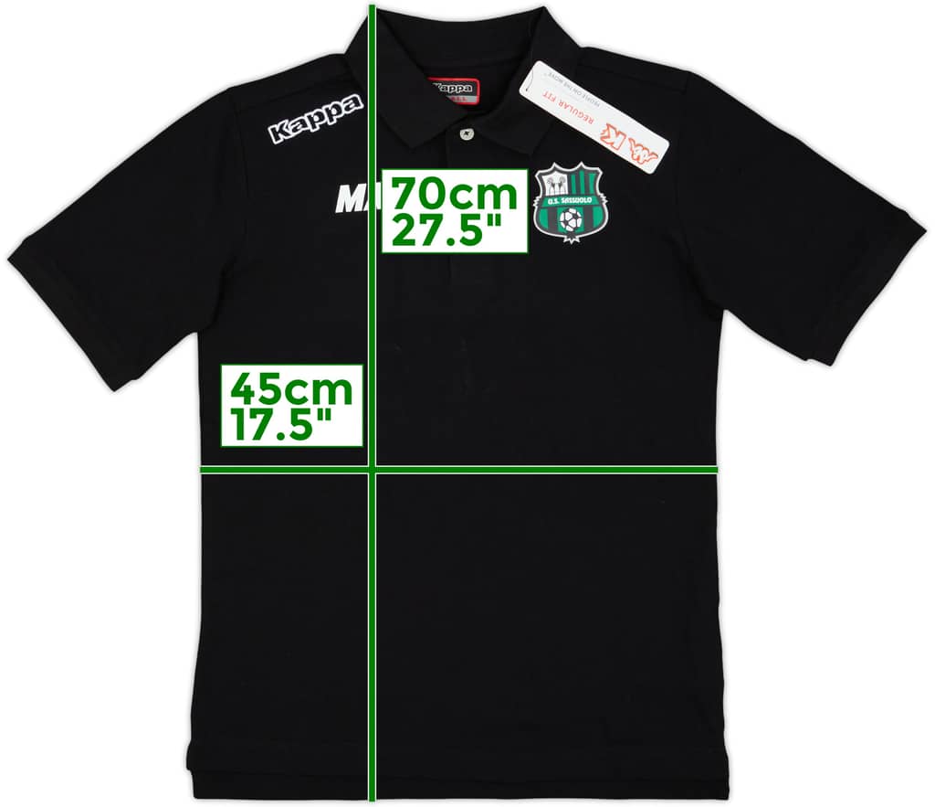 2018-19 Sassuolo Kappa Polo Shirt (S)
