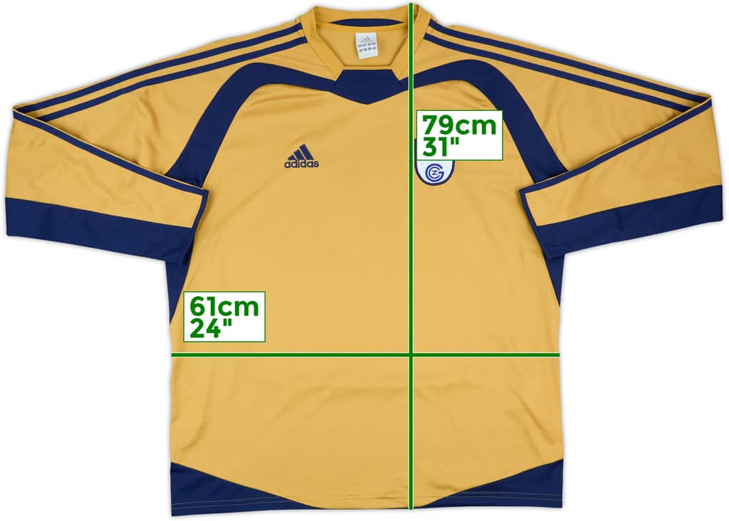 2004-06 Grasshoppers Away L/S Shirt - 9/10 - (XL)