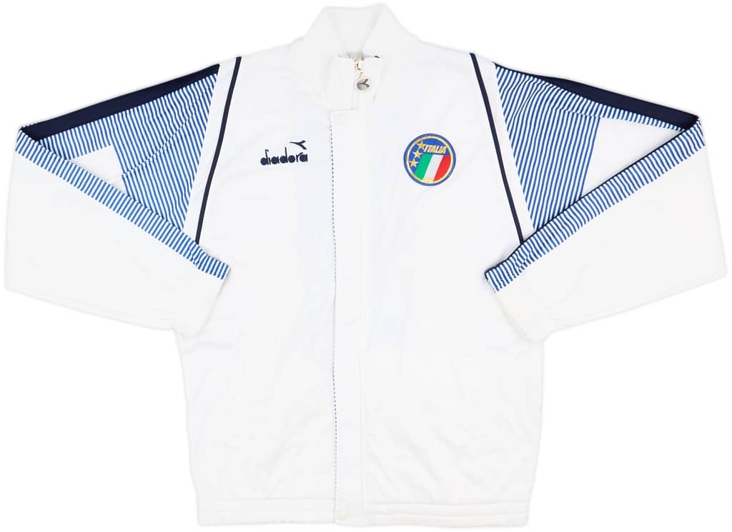 1988-90 Italy Diadora Track Jacket - 8/10 - (M)