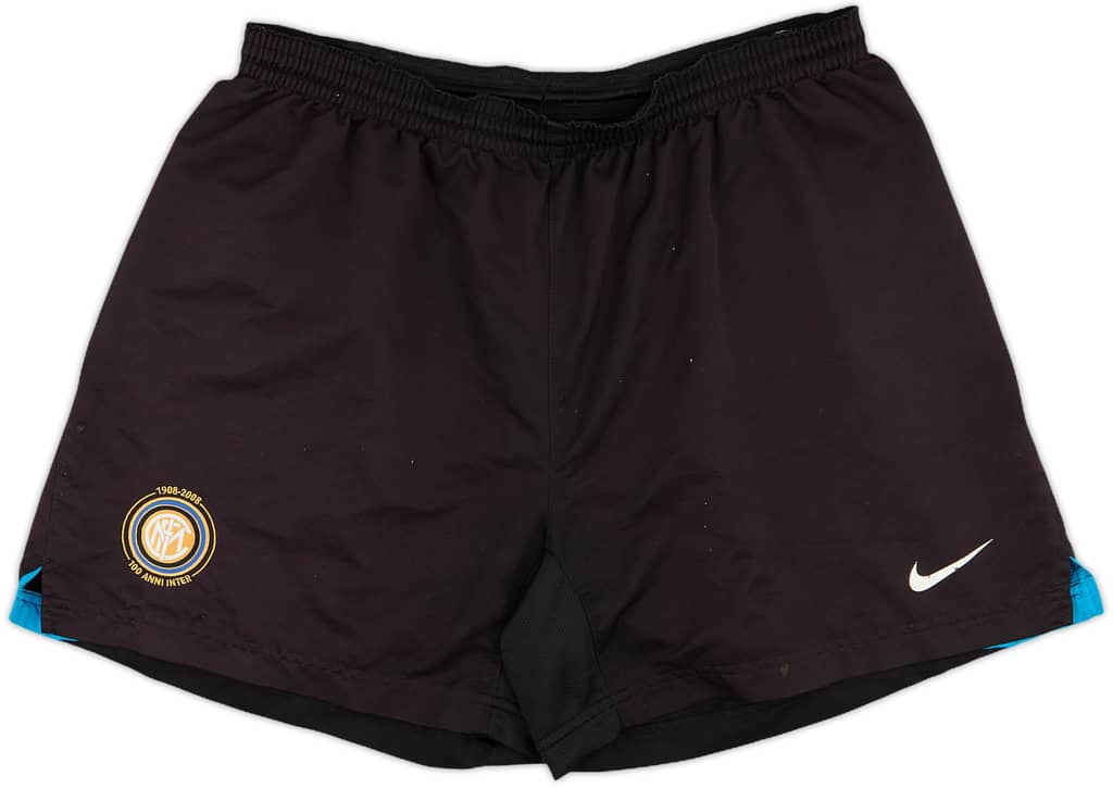 2007-08 Inter Milan Centenary Away Shorts - 5/10 - (XL)