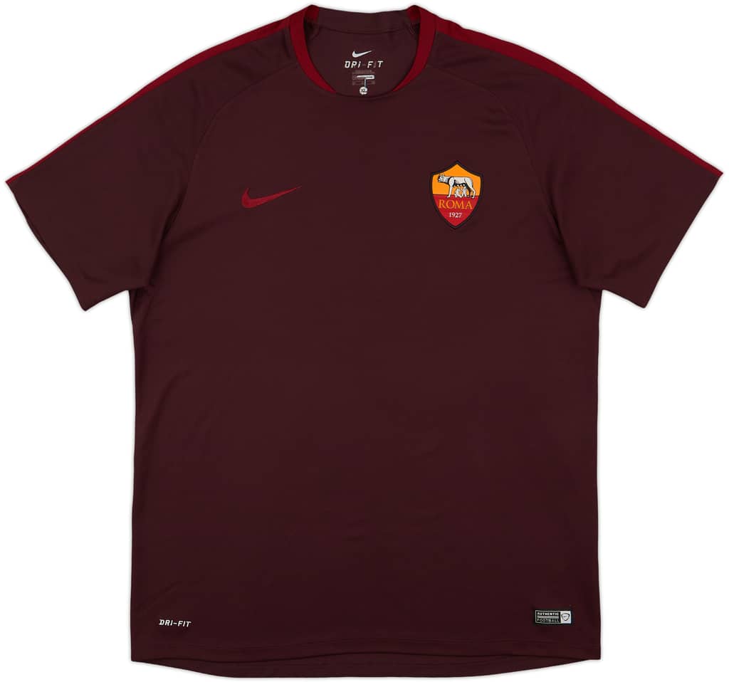 2015-16 Roma Nike Training Shirt - 9/10 - (XL)