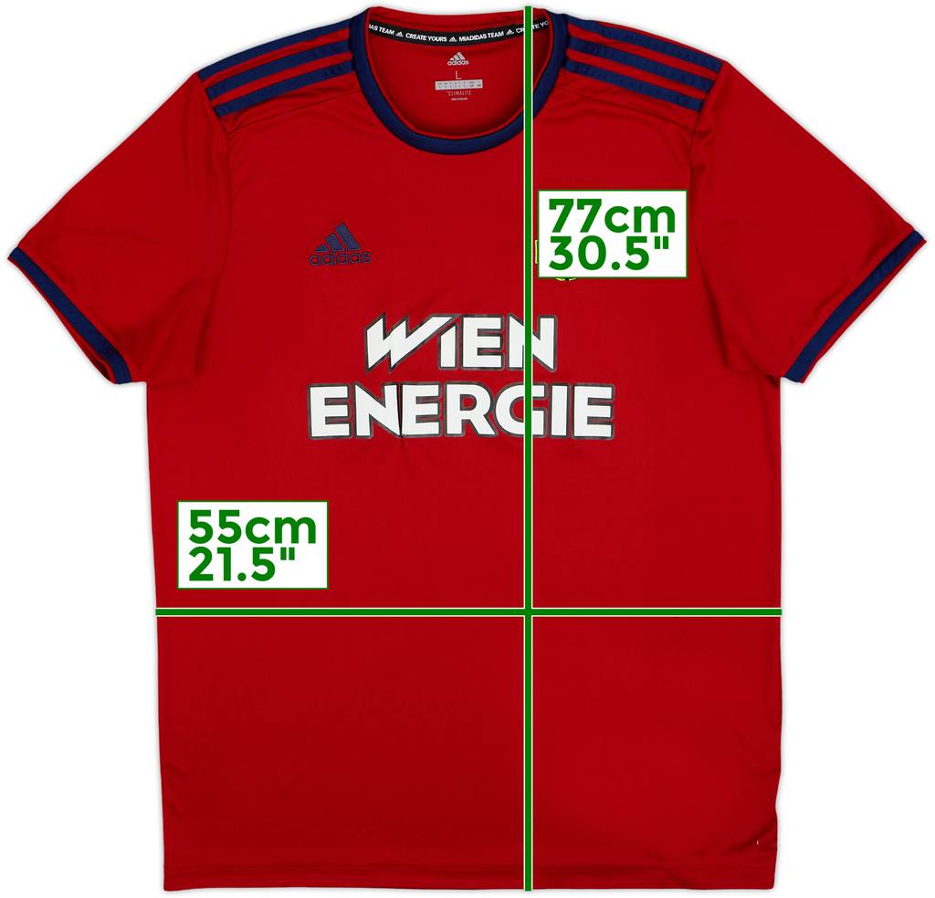 2018-20 Rapid Vienna Away Shirt - 6/10 - (L)