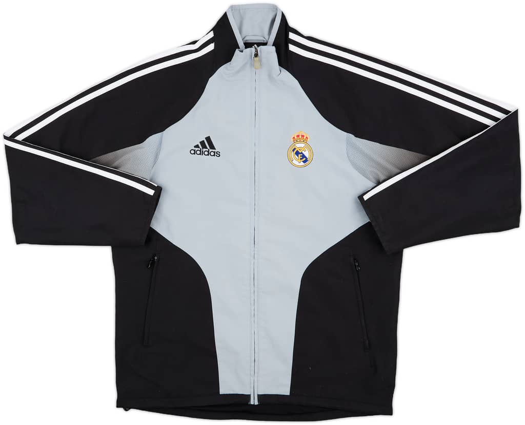 2004-05 Real Madrid adidas Track Jacket - 9/10 - (XL.Boys)
