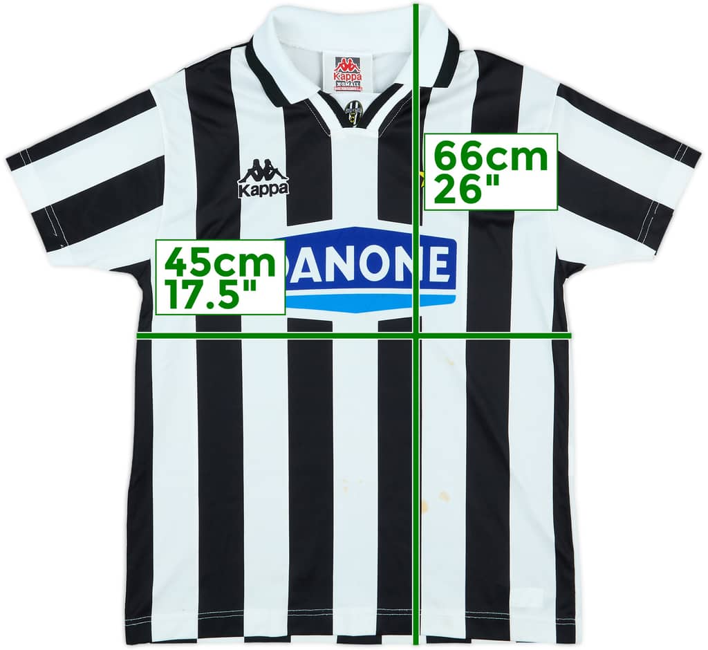 1994-95 Juventus Basic Home Shirt - 7/10 - (XS)