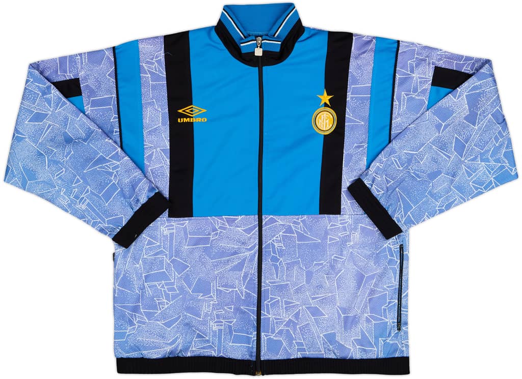 1995-96 Inter Milan Umbro Track Jacket - 9/10 - (L)