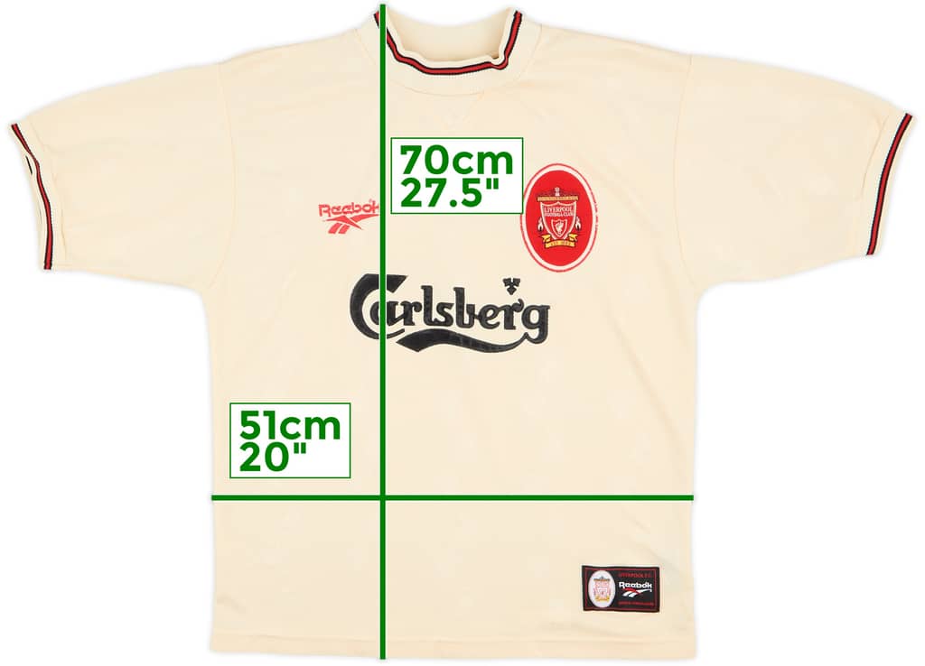1996-97 Liverpool Away Shirt - 8/10 - (M)