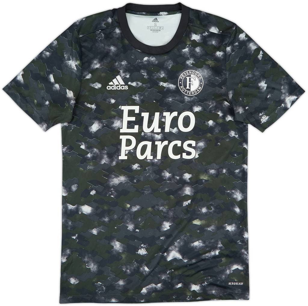 2021-22 Feyenoord adidas Training Shirt - 8/10 - (S)