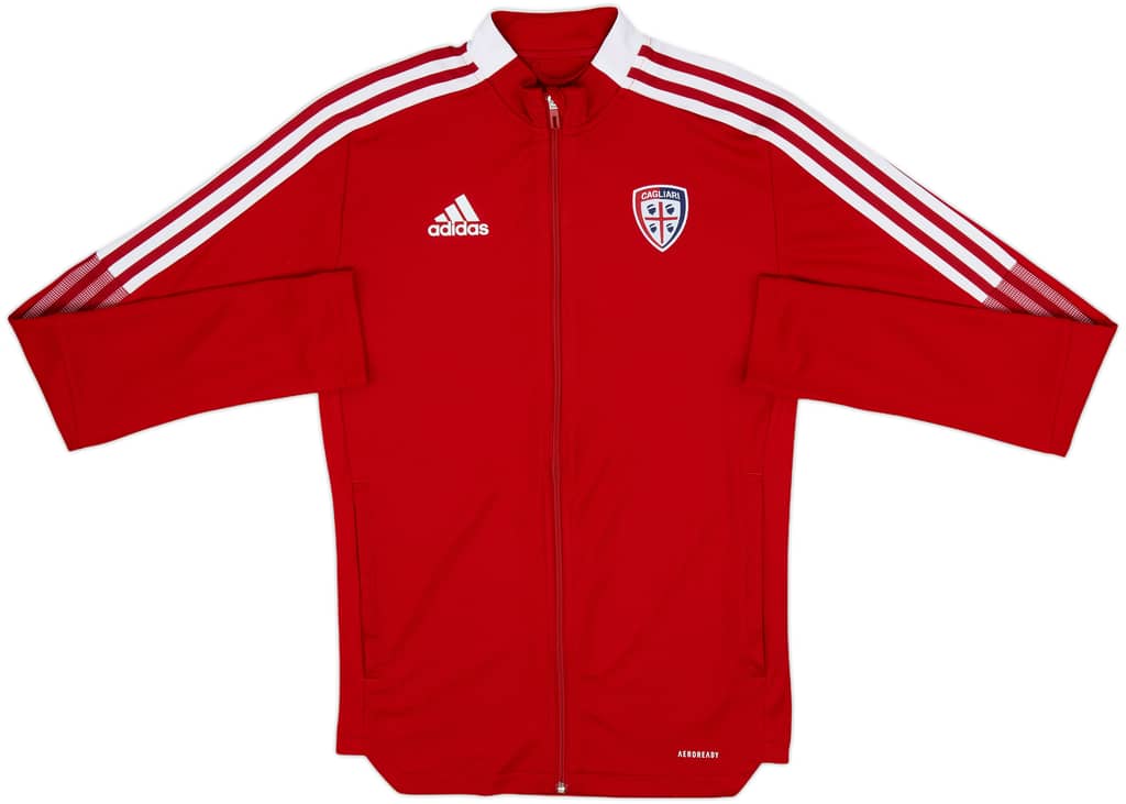 2020-21 Cagliari adidas Track Jacket - 10/10 - (XS)
