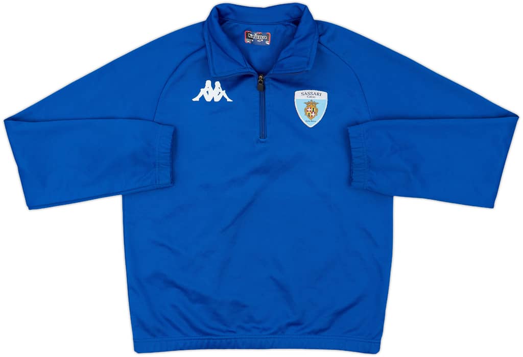 2019-20 Sassari Kappa 1/4 Zip Track Jacket - 9/10 - (S)