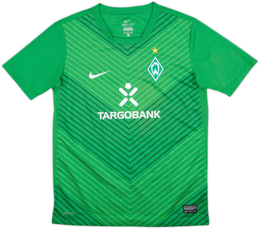 2011-12 Werder Bremen Home Shirt - 9/10 - (L.Boys)