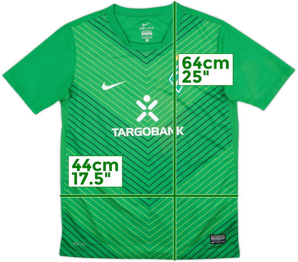 2011-12 Werder Bremen Home Shirt - 9/10 - (L.Boys)