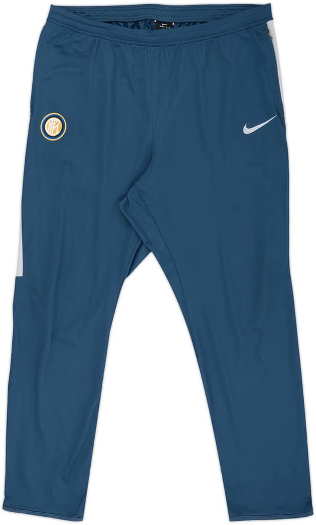 2017-18 Inter Milan Nike Track Pants/Bottoms - 9/10 - (XXL)