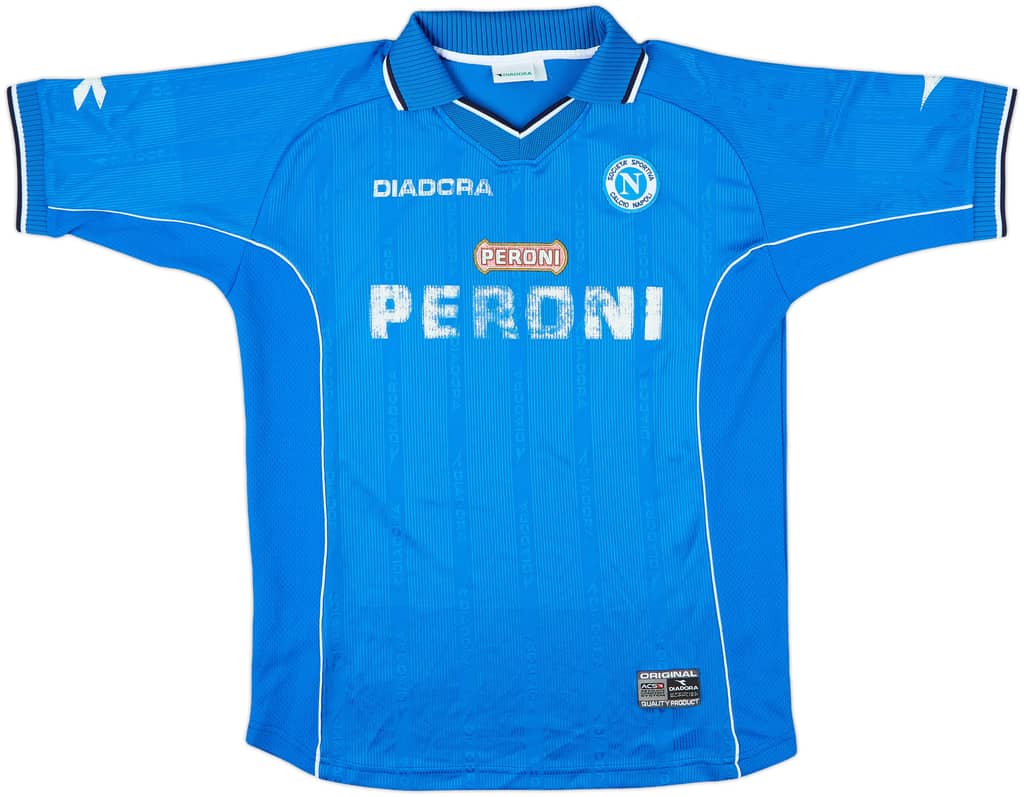 2000-01 Napoli Home Shirt - 5/10 - (L)