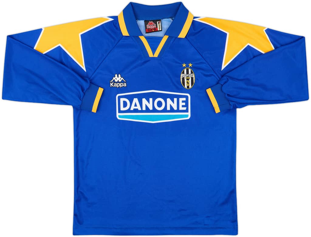 1994-95 Juventus Away L/S Shirt - 9/10 - (S)