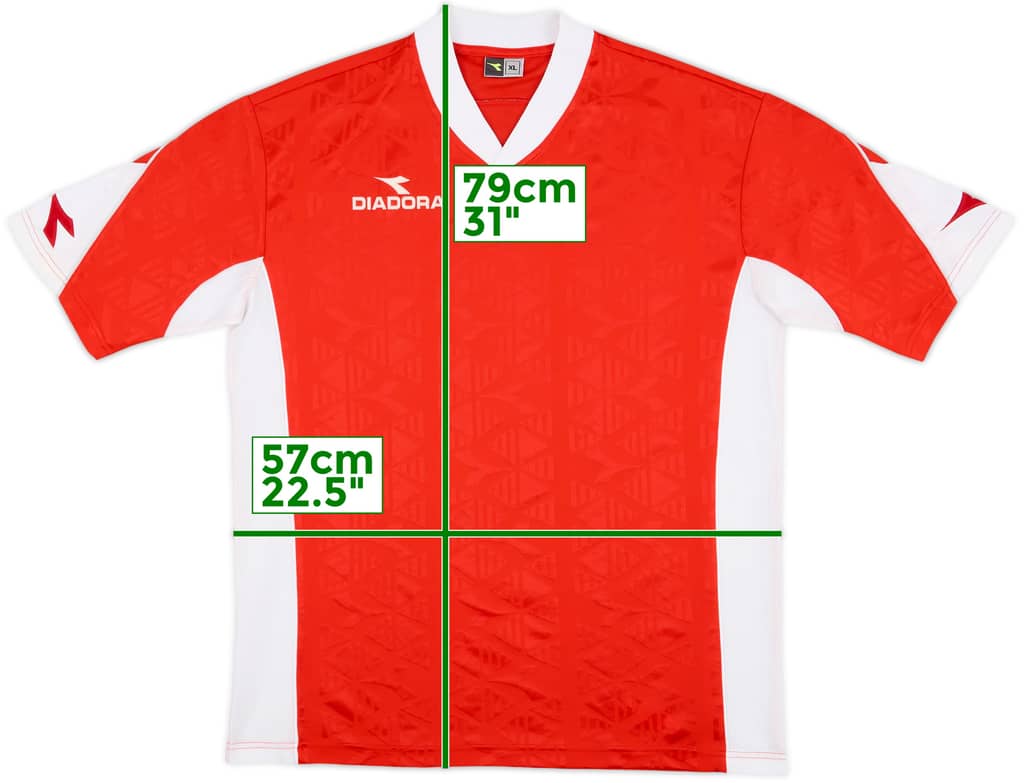 1990s Diadora Template Shirt - 9/10 - (XL)