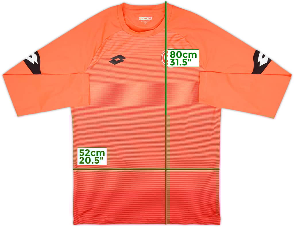 2019-20 FSV Mainz GK Shirt - 8/10 - (XL)