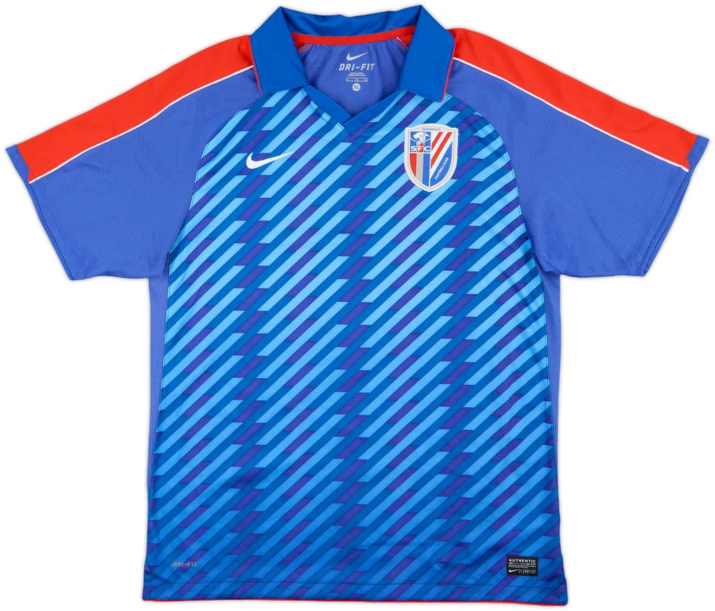 2012 Shanghai Shenhua Home Shirt - 9/10 - (XL)