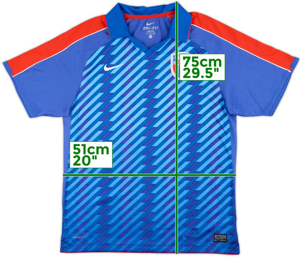2012 Shanghai Shenhua Home Shirt - 9/10 - (XL)