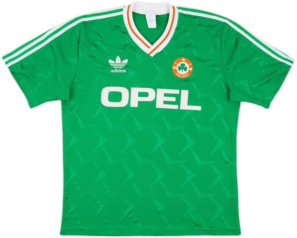 1990-92 Ireland Home Shirt - 8/10 - (L)