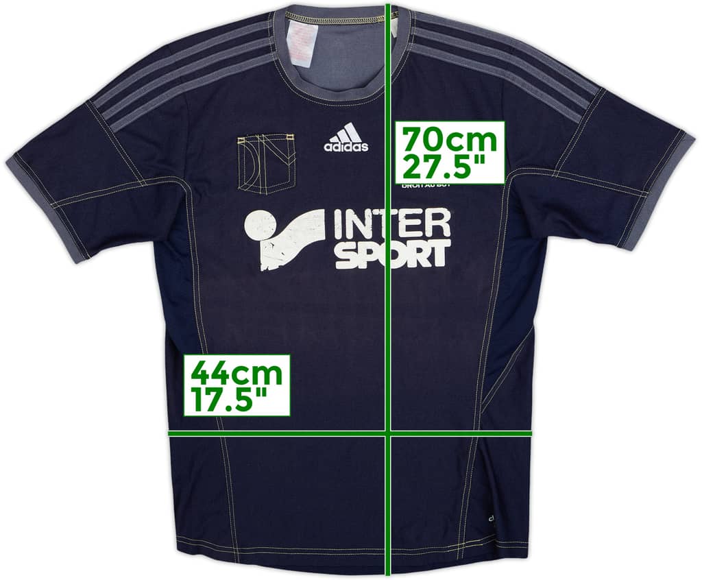 2013-14 Olympique Marseille Away Shirt - 5/10 - (XL.Boys)