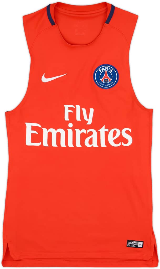 2017-18 Paris Saint-Germain Nike Training Vest - 7/10 - (S)