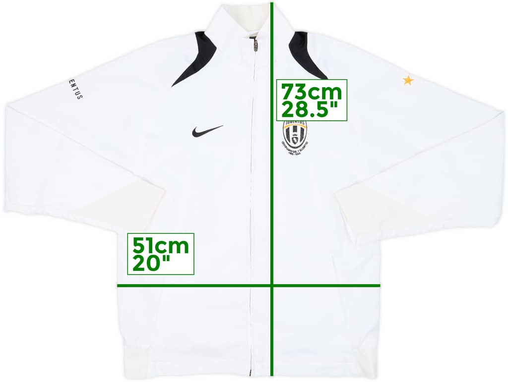 2005-06 Juventus Nike Centenary Track Jacket - 7/10 - (S)